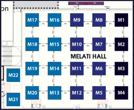 Hall 2 - Melati Hall (Local)